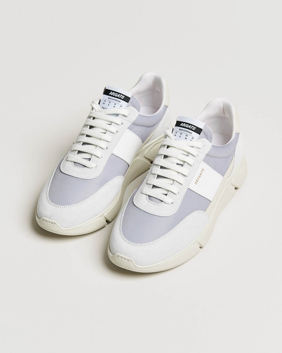 Heren | Sale | Axel Arigato | Genesis Vintage Running Sneaker Dark Grey/Cremino