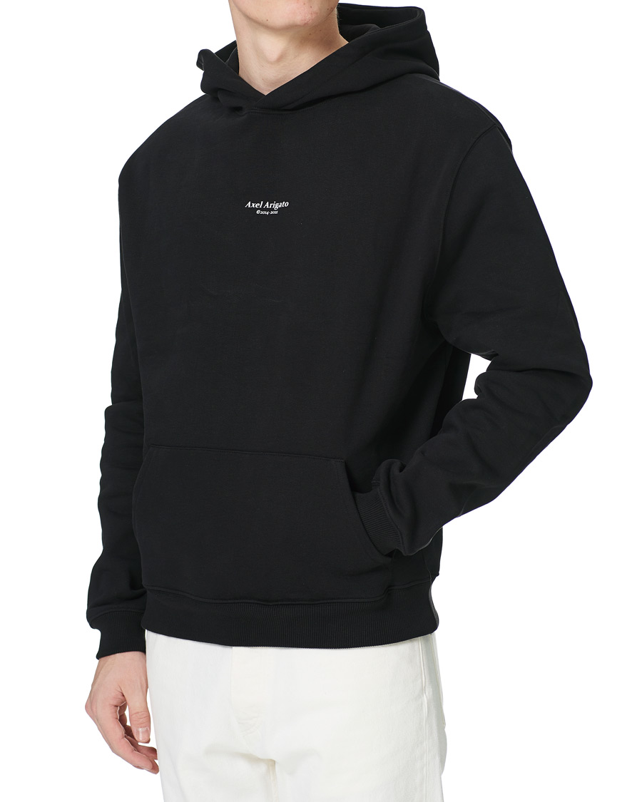 Heren | Truien | Axel Arigato | Focus Logo Hoodie Black