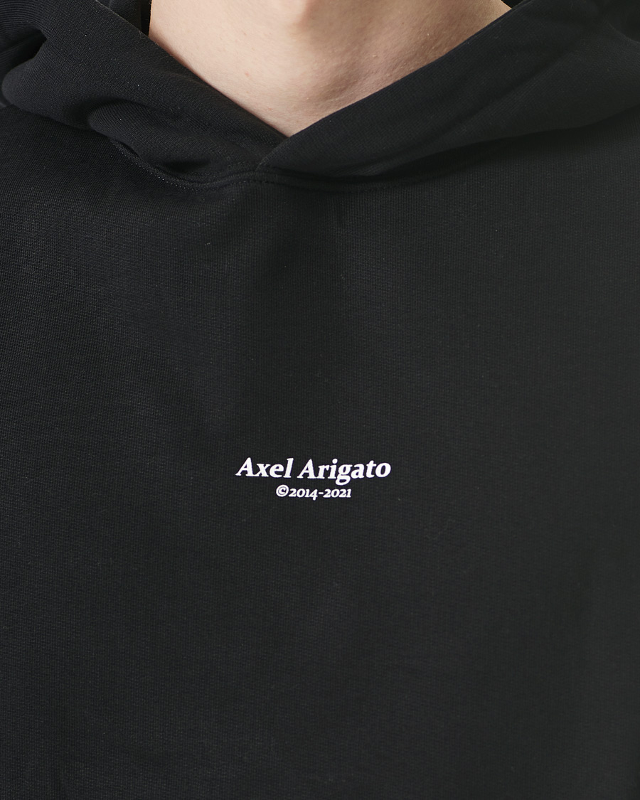 Heren | Truien | Axel Arigato | Focus Logo Hoodie Black
