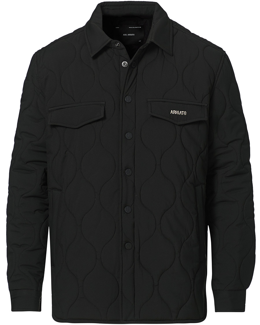 Heren | Overhemden | Axel Arigato | Puzzle Overshirt Black