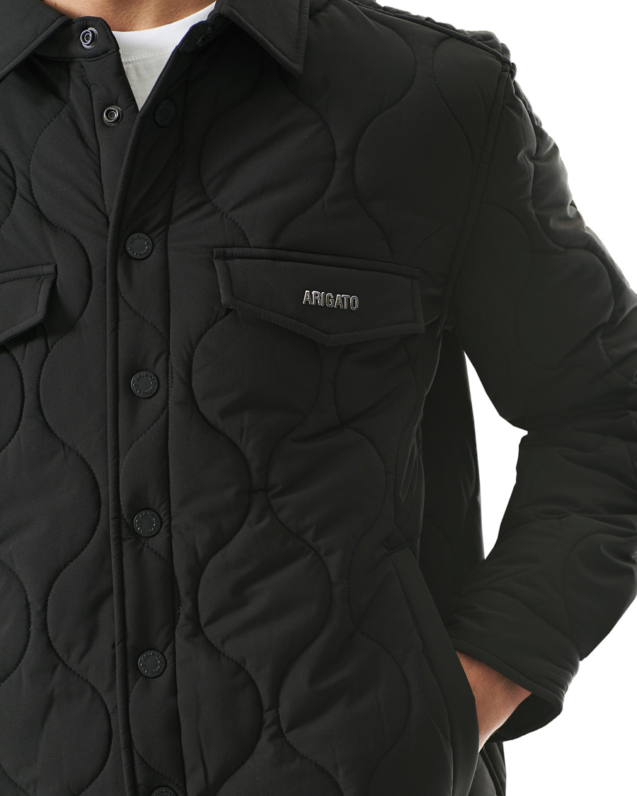 Heren | Overhemden | Axel Arigato | Puzzle Overshirt Black