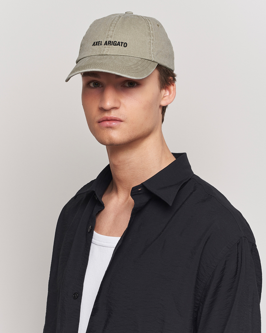 Heren | Hoeden en petten | Axel Arigato | AA Logo Cap Washed Beige