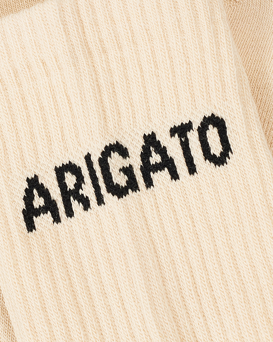 Heren | Ondergoed | Axel Arigato | Logo Tube Socks Pale Beige