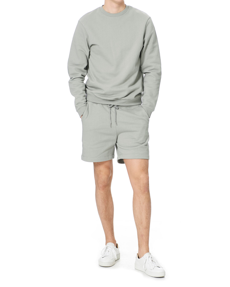 Heren | Korte broek | Bread & Boxers | Loungewear Sweatshorts Sky Grey