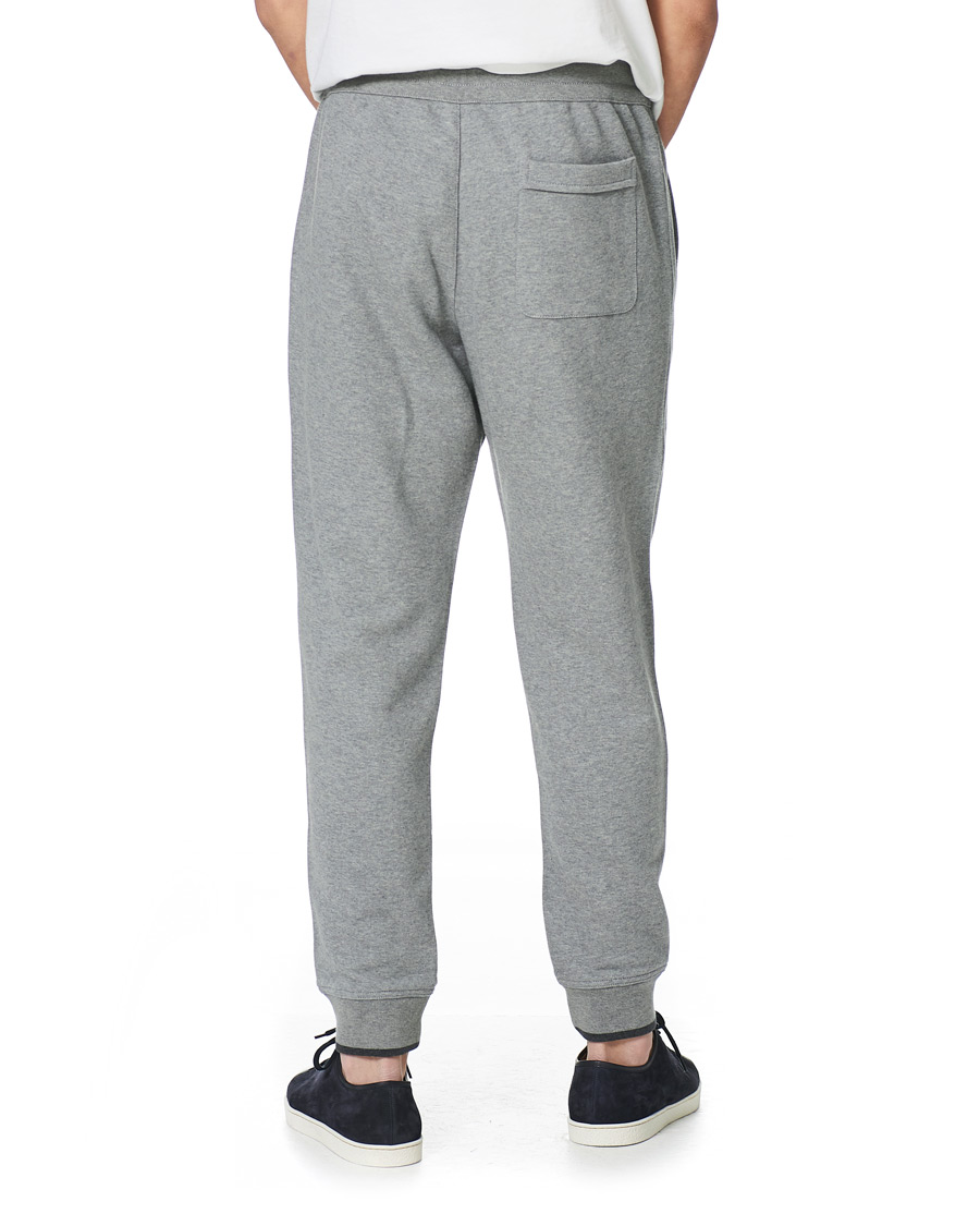 Heren | Broeken | Brioni | French Terry Cotton Sweatpants Light Grey