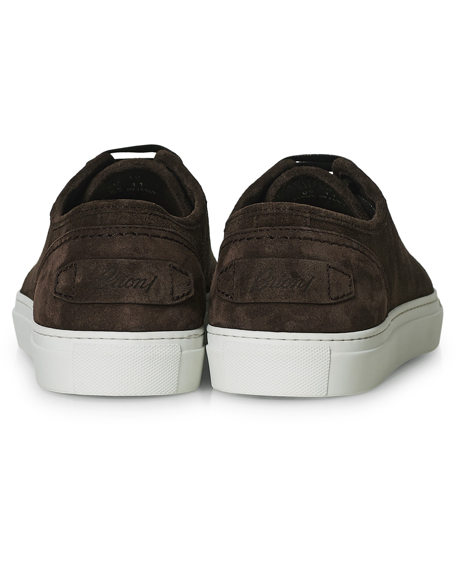 Heren | Brioni Cassetta Suede Sneakers Dark Brown | Brioni | Cassetta Suede Sneakers Dark Brown