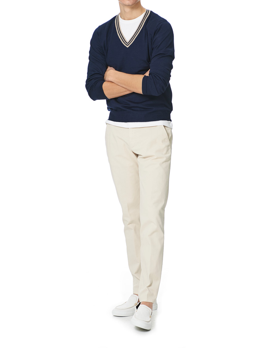 Heren | Brioni Cassetta Suede Loafers Off White | Brioni | Cassetta Suede Loafers Off White