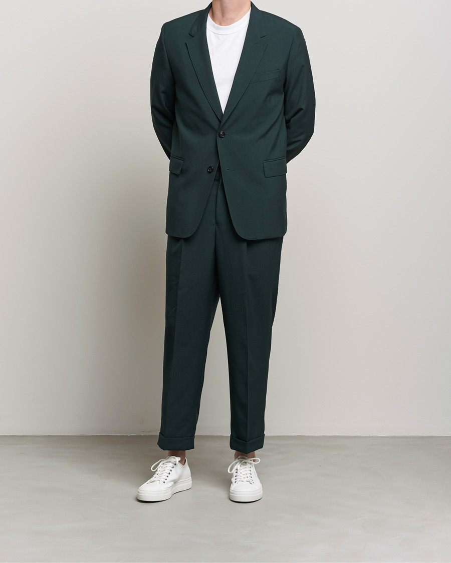 Heren | Blazers | AMI | Wool Blazer Evergreen