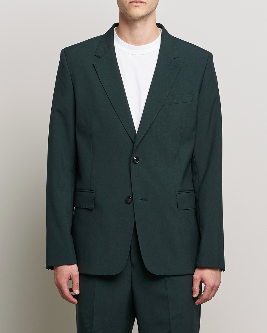 Heren | Blazers | AMI | Wool Blazer Evergreen
