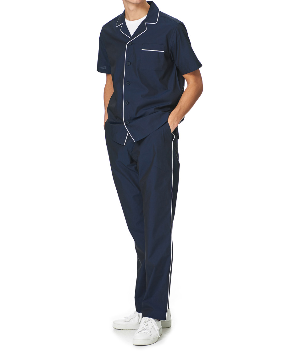 Heren | Pyjama's en gewaden | Orlebar Brown | Alfred Relaxed Cotton Lounge Shorts Navy