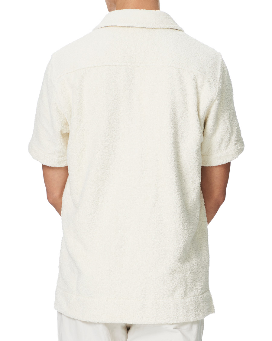 Heren | Overhemden | Orlebar Brown | Griffith Relaxed Terry Lounge Shirt Cloud