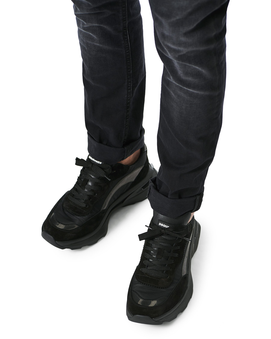 Heren | Dsquared2 Slash Running Sneakers Black | Dsquared2 | Slash Running Sneakers Black