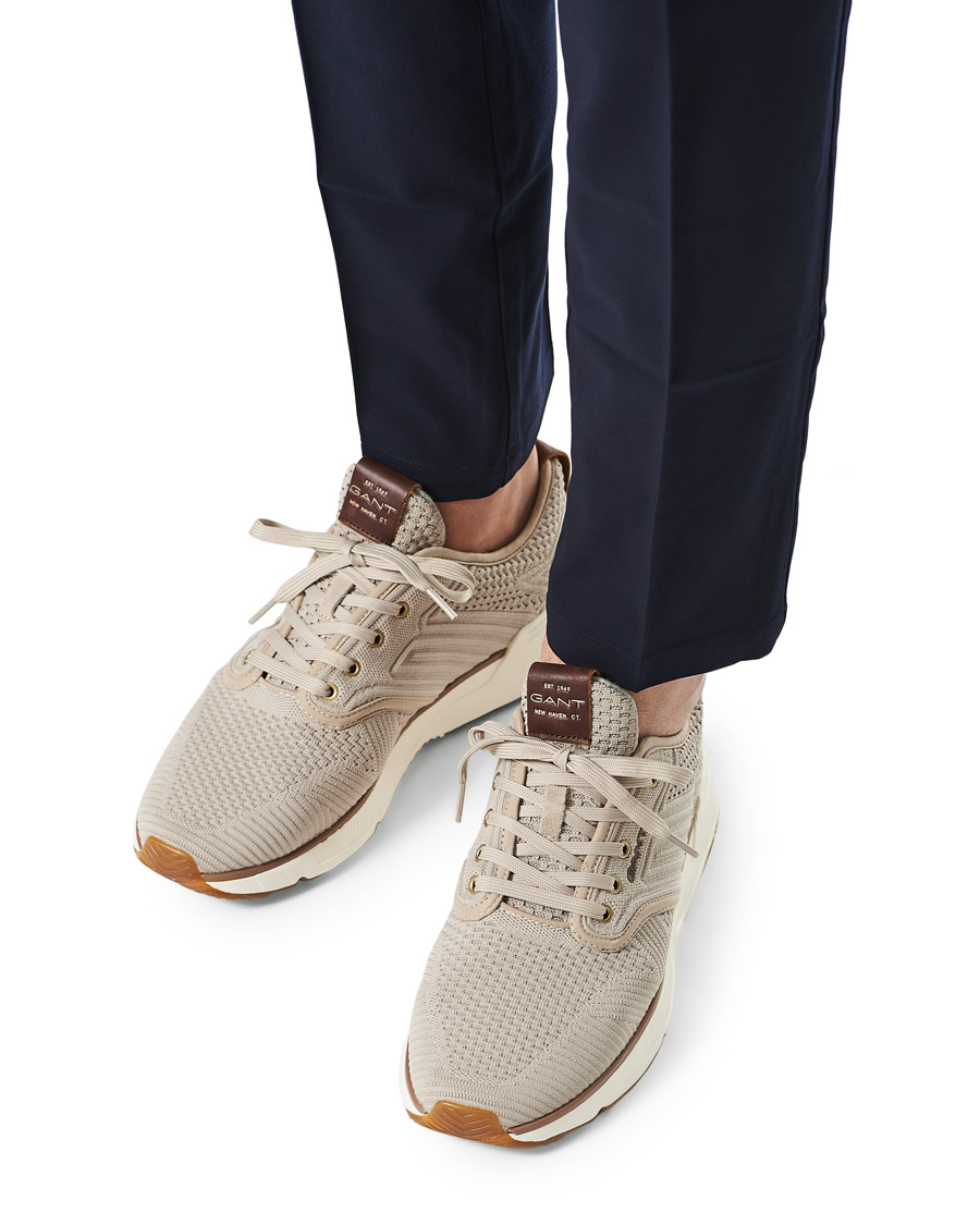 Heren | GANT Beeker Mesh Sneaker Sand | GANT | Beeker Mesh Sneaker Sand