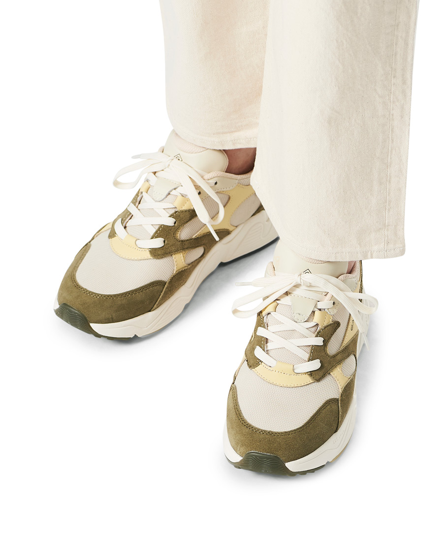 Heren | GANT Profello Running Sneaker Green/Off White | GANT | Profello Running Sneaker Green/Off White