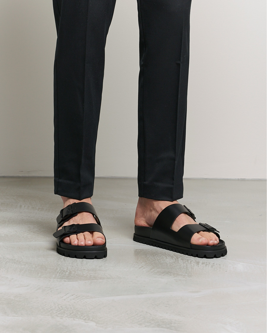 Heren | GANT Primapal Leather Sandal Black | GANT | Primapal Leather Sandal Black