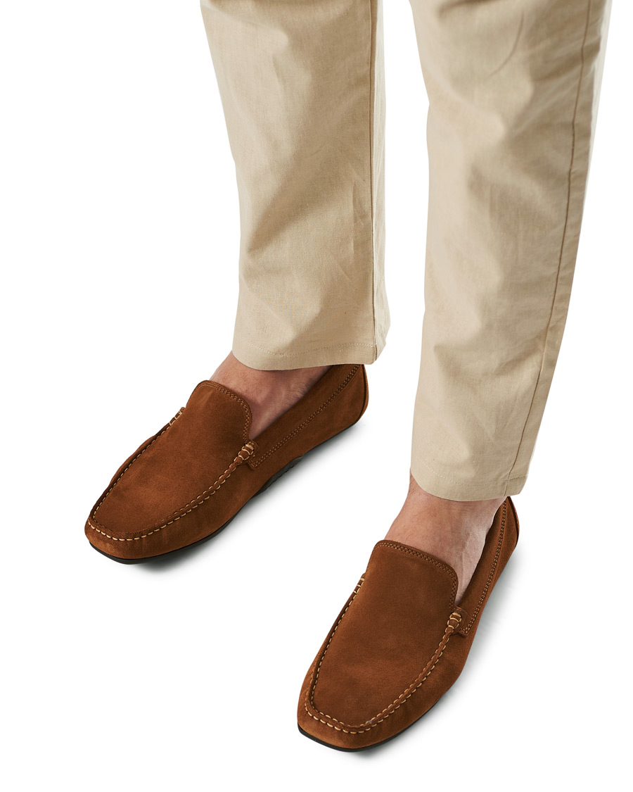 Heren | GANT Mc Bay Car Shoe Cognac Suede | GANT | Mc Bay Car Shoe Cognac Suede