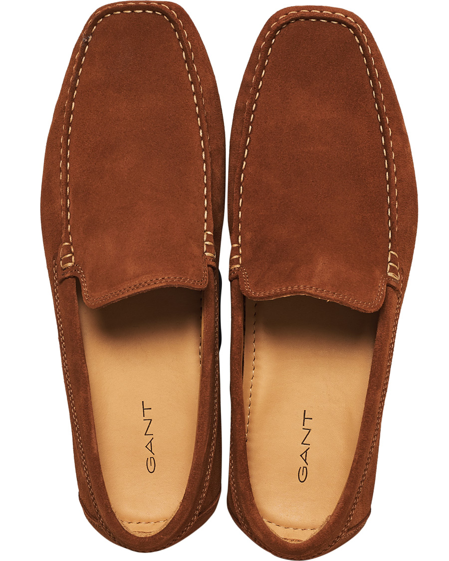 Heren | GANT Mc Bay Car Shoe Cognac Suede | GANT | Mc Bay Car Shoe Cognac Suede