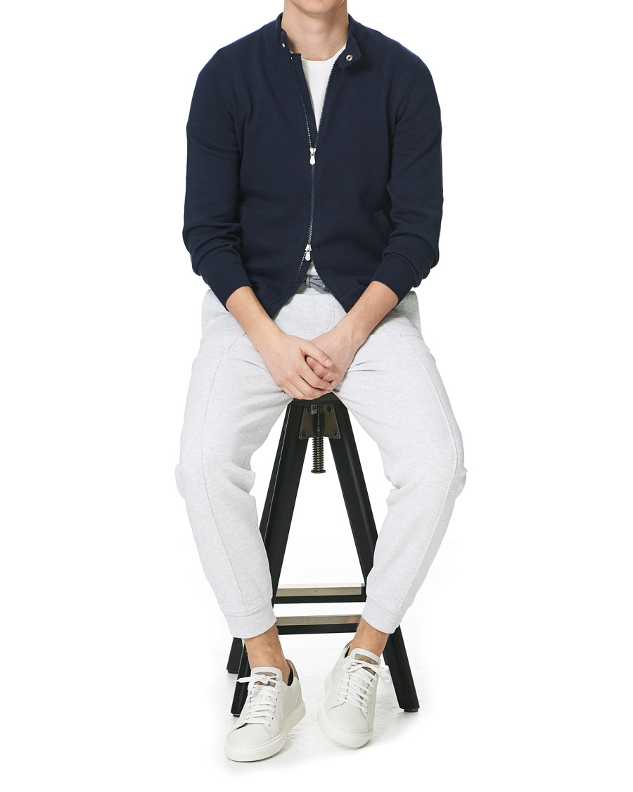 Heren | Brunello Cucinelli Plain Sneaker White Calf | Brunello Cucinelli | Plain Sneaker White Calf