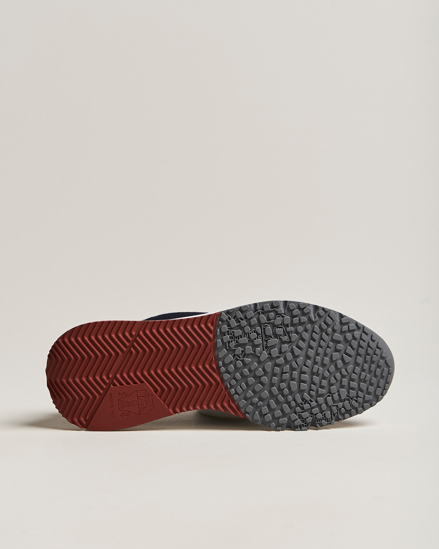 Heren | Sneakers | Brunello Cucinelli | Mesh Running Sneakers Navy