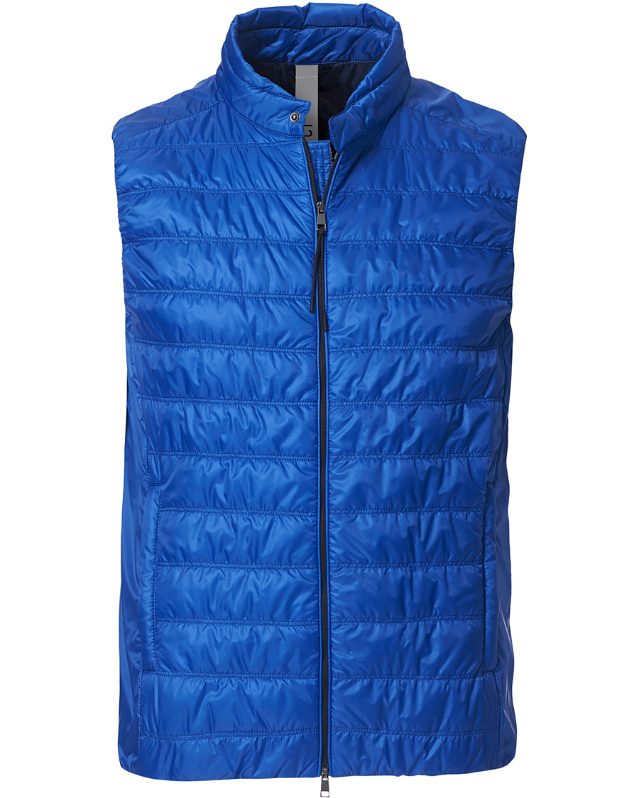 Heren | Jassen | Slowear | Nylon Padded Gilet Royal Blue