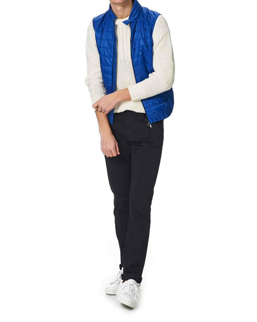 Heren | Jassen | Slowear | Nylon Padded Gilet Royal Blue