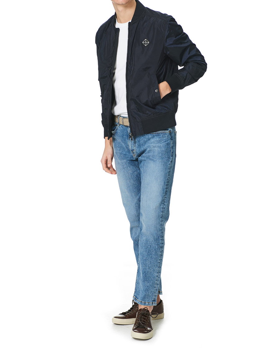 Heren | Jassen | J.Lindeberg | Thom Bomber Jacket Navy