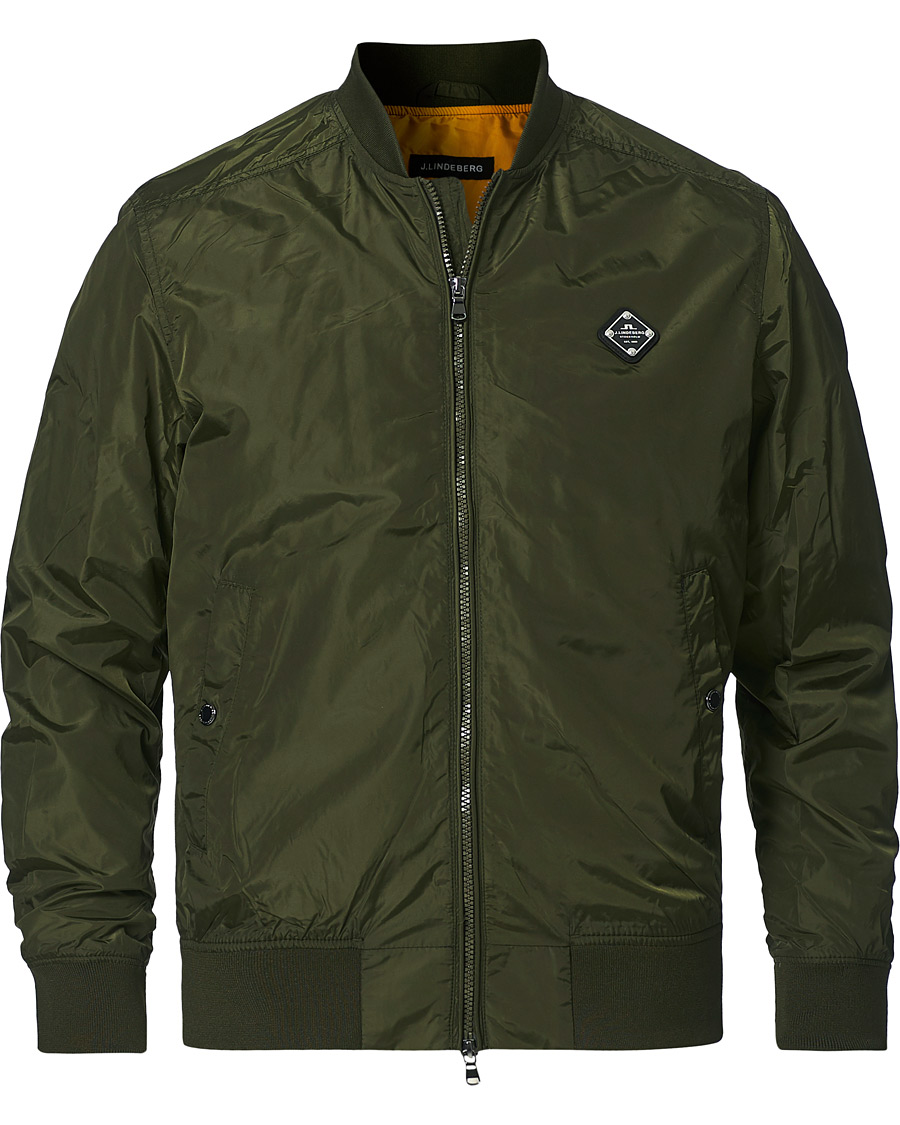 Heren | Jassen | J.Lindeberg | Thom  Bomber Jacket Deep Depths