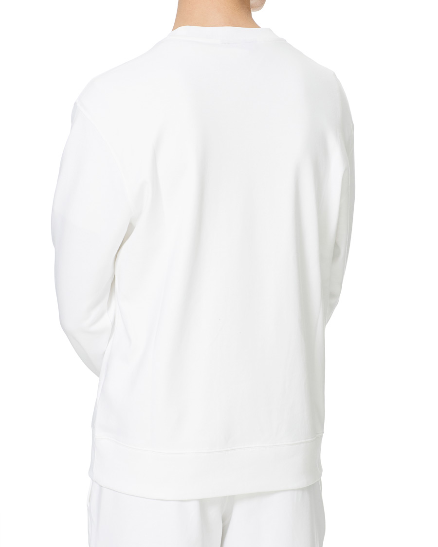 Heren | Truien | J.Lindeberg | Ivar Interlock Logo Sweatshirt White