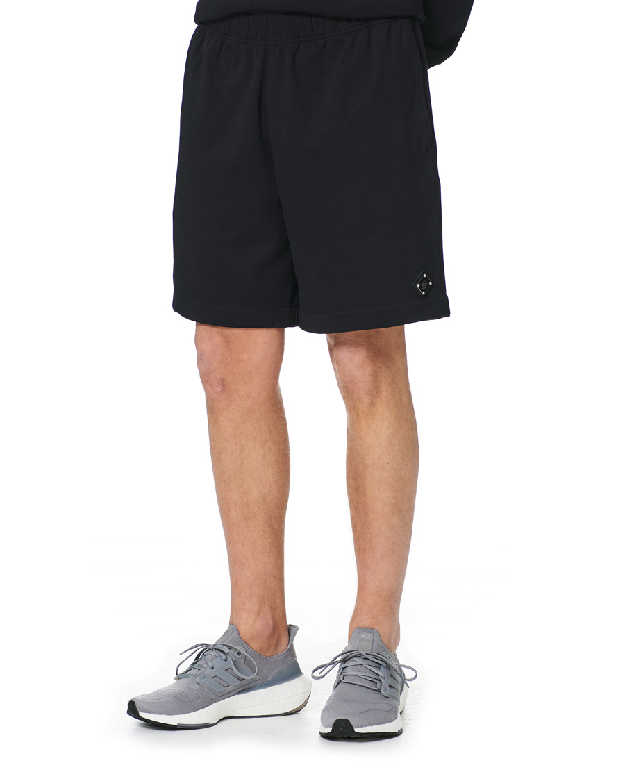 Heren | Korte broek | J.Lindeberg | Ivar Interlock Logo Sweat Shorts Black