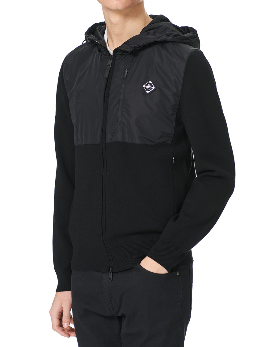 Heren | Truien | J.Lindeberg | Bode Hybrid Hood Jacket Black