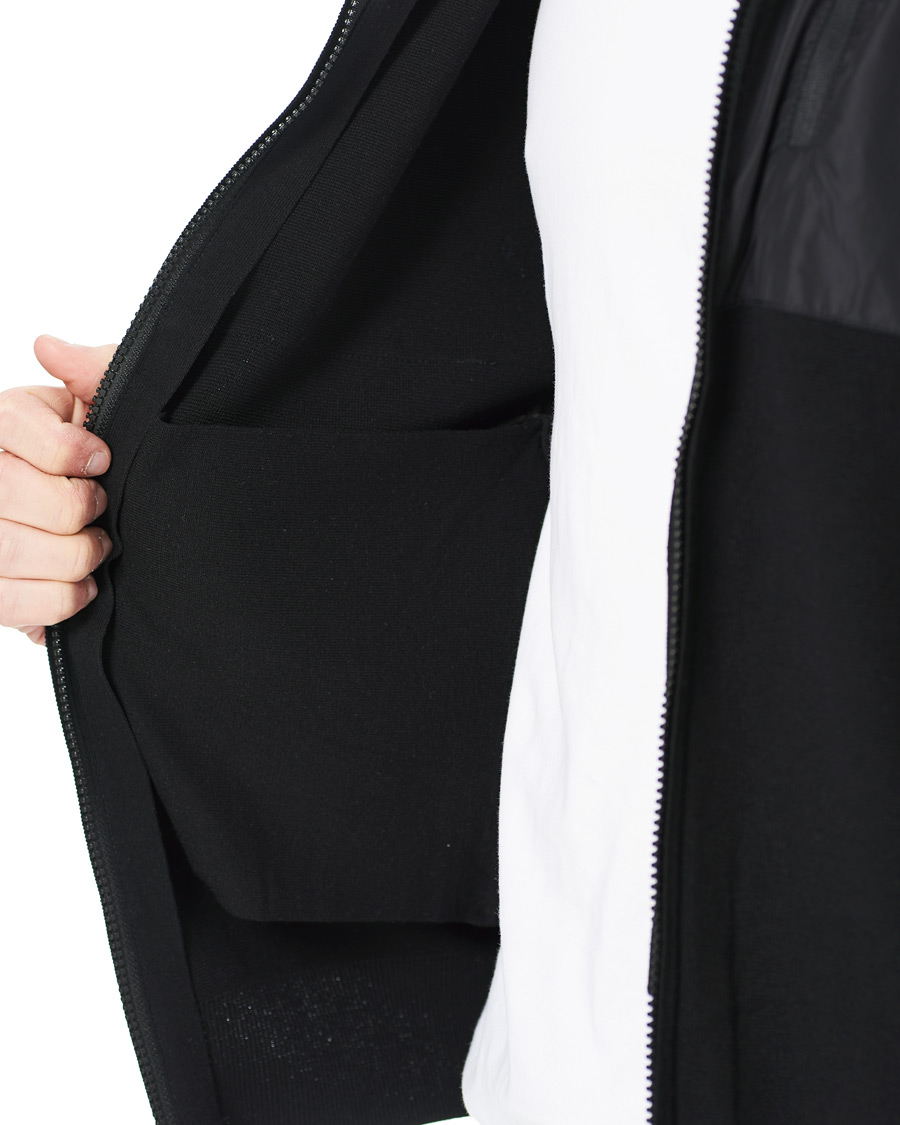 Heren | Truien | J.Lindeberg | Bode Hybrid Hood Jacket Black