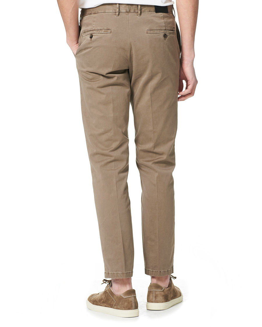 Heren | Broeken | J.Lindeberg | Chaze Garment Dye Stretch Pants Walnut