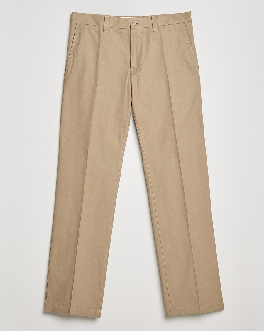 Heren | Broeken | J.Lindeberg | Dropper Twill Work Pants Batique Khaki