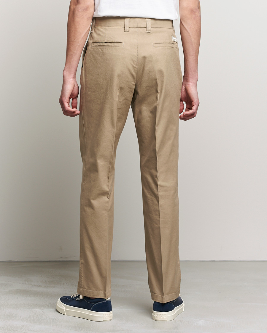 Heren | Broeken | J.Lindeberg | Dropper Twill Work Pants Batique Khaki