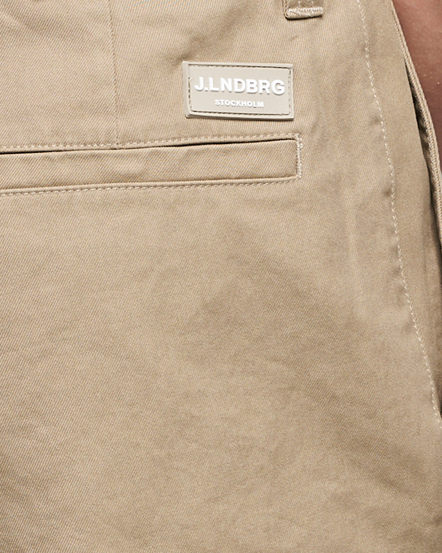 Heren | Broeken | J.Lindeberg | Dropper Twill Work Pants Batique Khaki