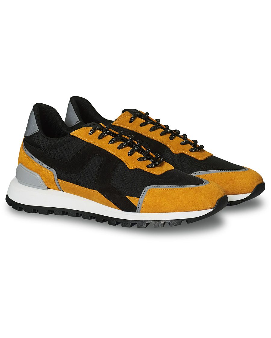 Heren | J.Lindeberg Bridge Runner Sneaker Mango Mojito | J.Lindeberg | Bridge Runner Sneaker Mango Mojito