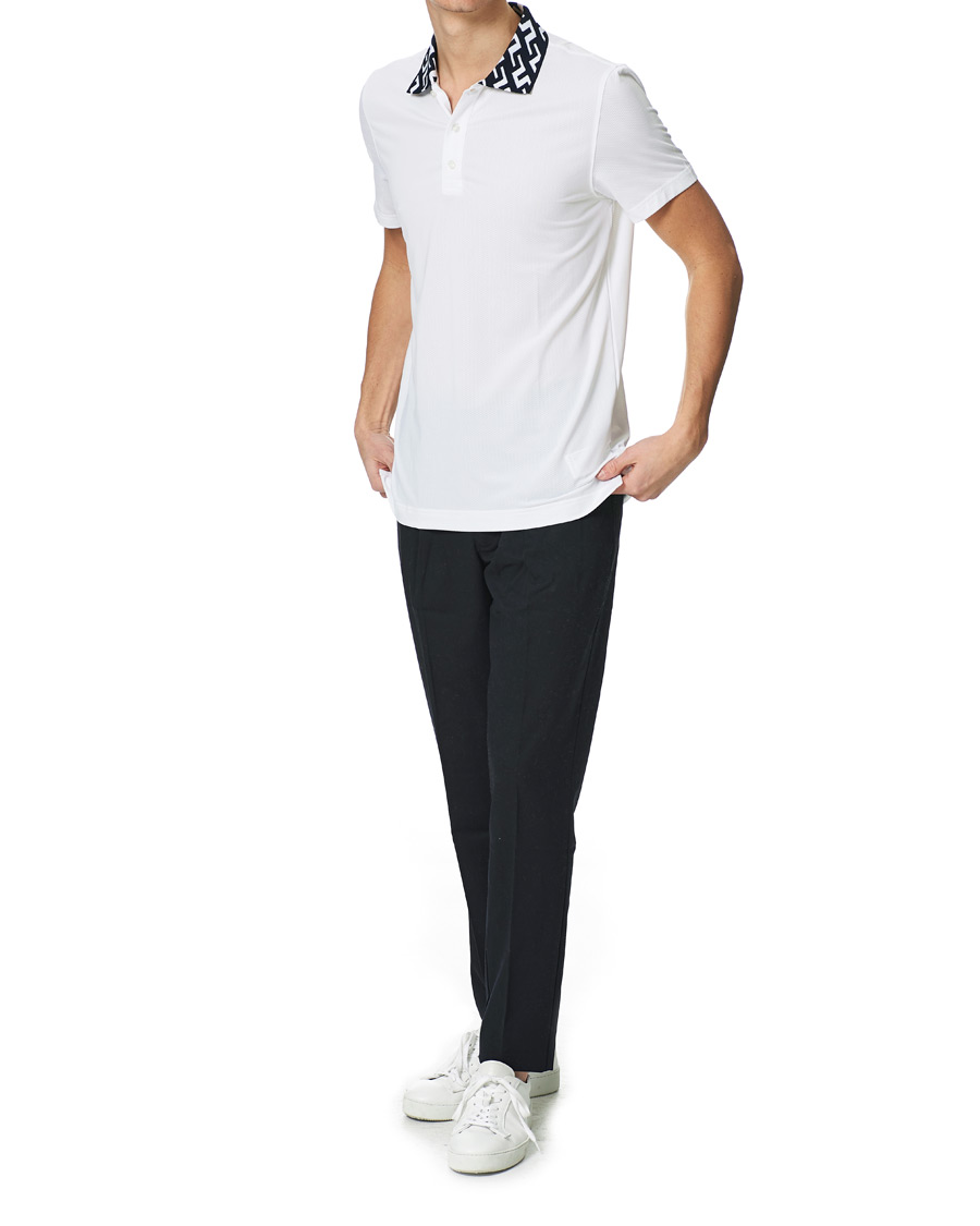 Heren | Polo's | J.Lindeberg | Karter Regular Fit Golf Polo White
