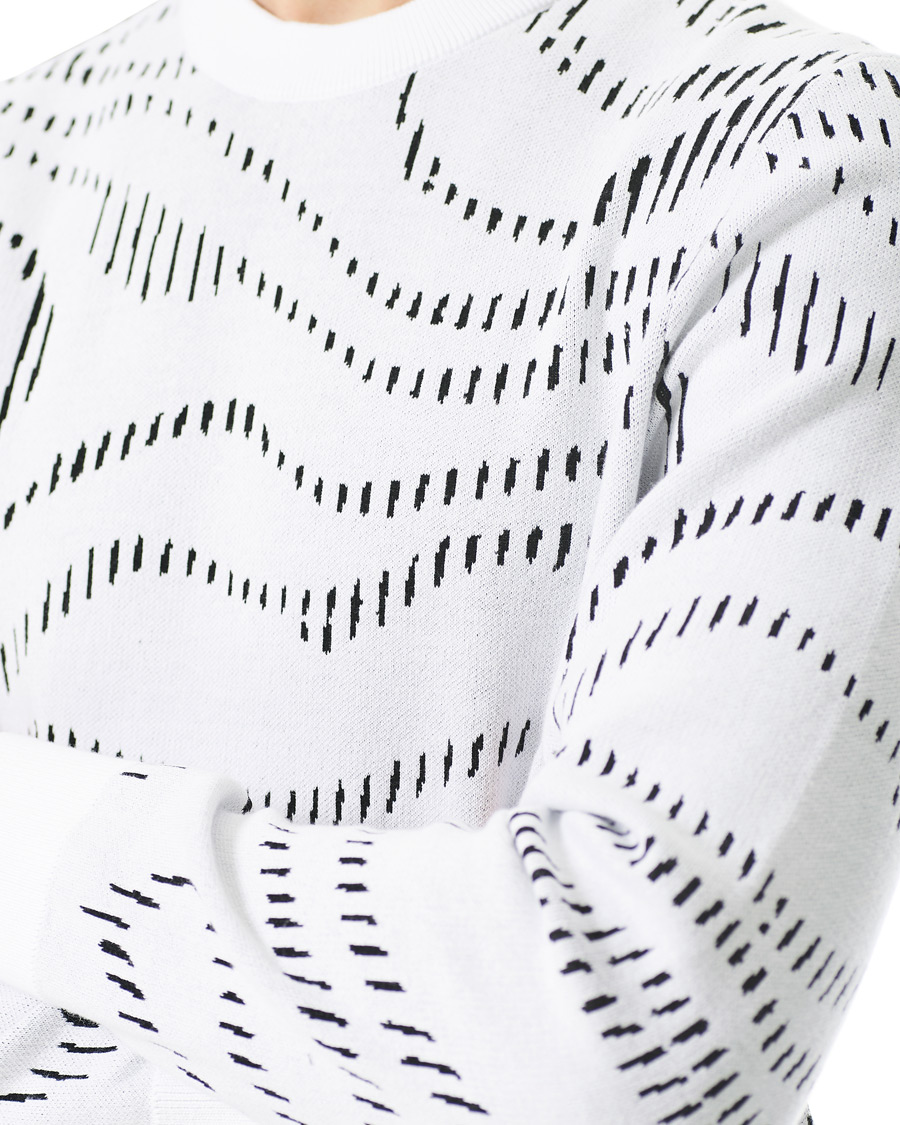 Heren | Truien | J.Lindeberg | Cyrus Golf Knit Sweater White Spiral Camo