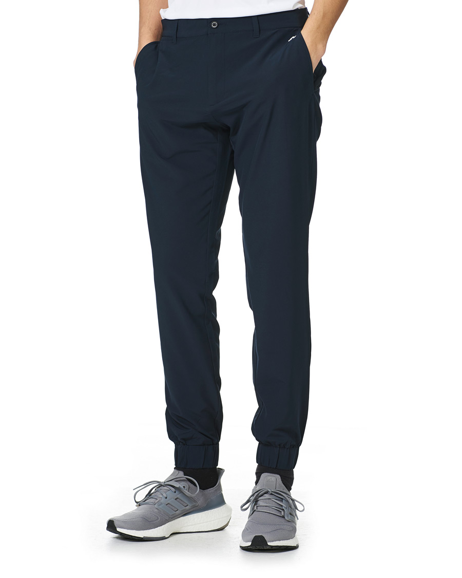 Heren | Broeken | J.Lindeberg | Cuff Jogger Golf Pants JL Navy