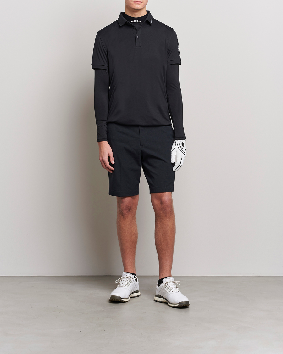 Heren | Korte broek | J.Lindeberg | Vent Tight Golf Shorts Black