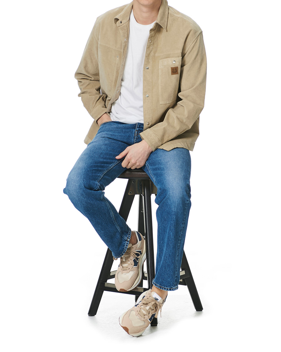 Heren | Overhemden | KENZO | Snap Overshirt Sand