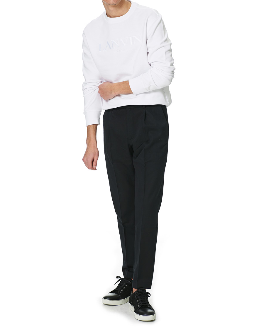 Heren | Truien | Lanvin | Embroidered Logo Sweatshirt White