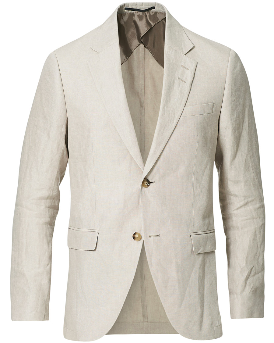 Heren | Blazers | Tiger of Sweden | Jamonte Linen Blazer Dove Grey