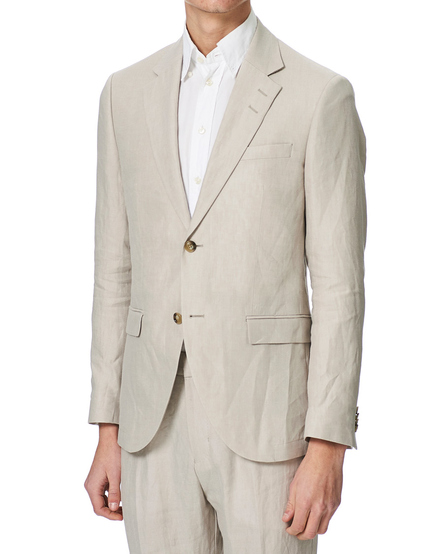Heren | Blazers | Tiger of Sweden | Jamonte Linen Blazer Dove Grey