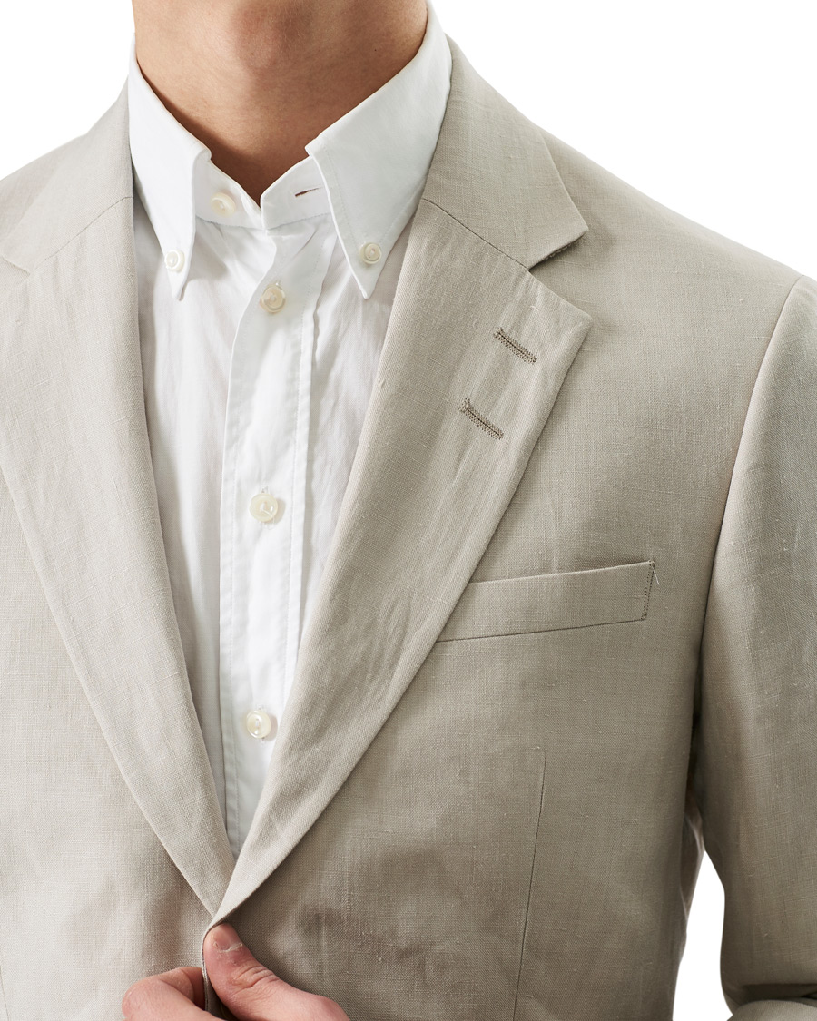 Heren | Blazers | Tiger of Sweden | Jamonte Linen Blazer Dove Grey