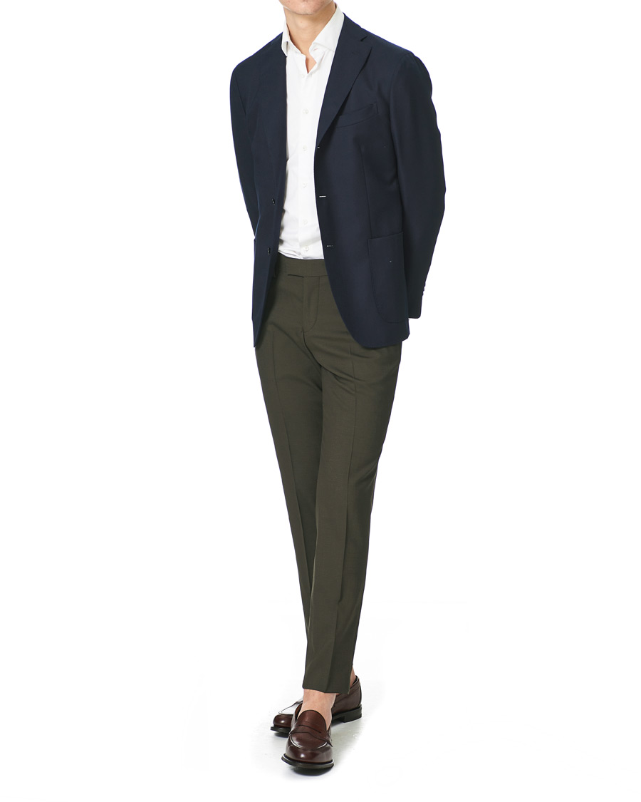Heren | Broeken | Tiger of Sweden | Tordon Trousers Olive Extreme