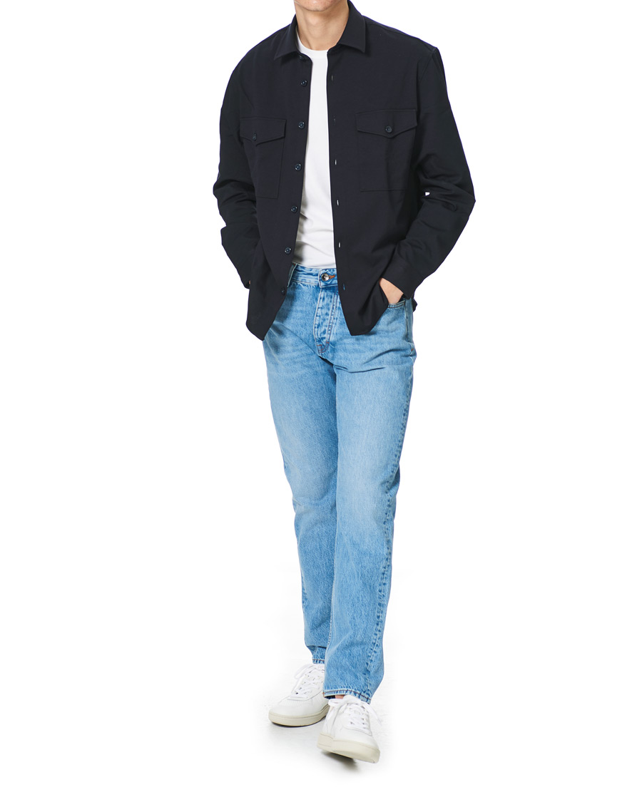 Heren | Jeans | Tiger of Sweden | Nico Cotton Jeans Light Blue