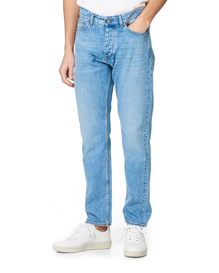 Heren | Jeans | Tiger of Sweden | Nico Cotton Jeans Light Blue