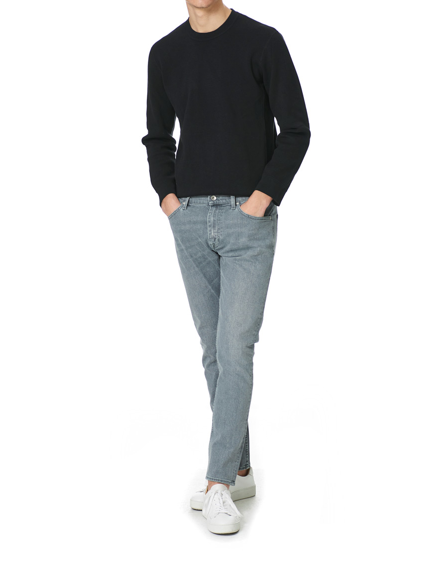 Heren | Jeans | Tiger of Sweden | Pistolero Stretch Cotton Jeans Smoke