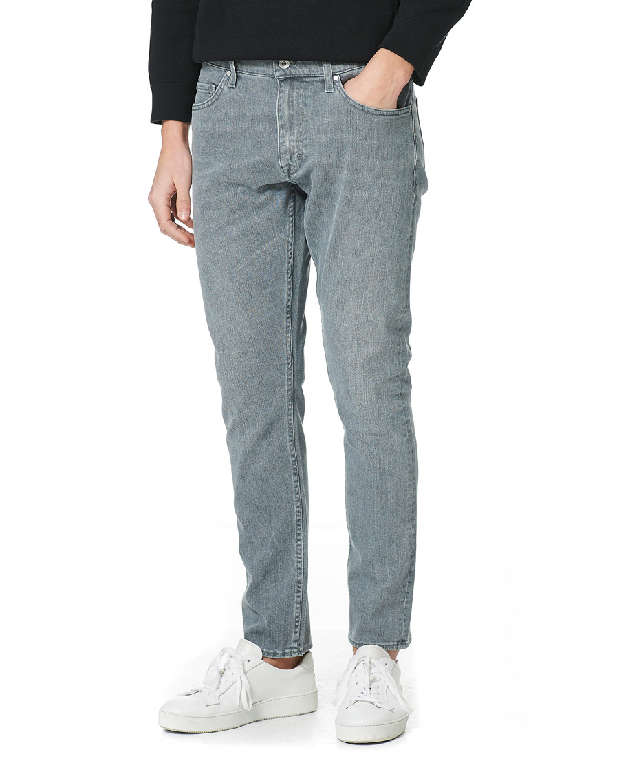 Heren | Jeans | Tiger of Sweden | Pistolero Stretch Cotton Jeans Smoke